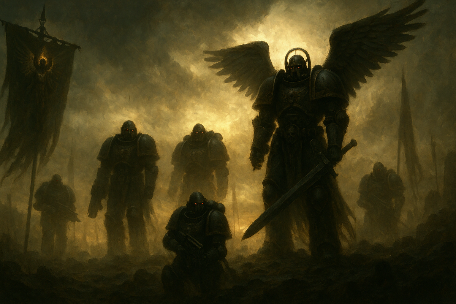 Angels of Death — original SprueSentry army artwork