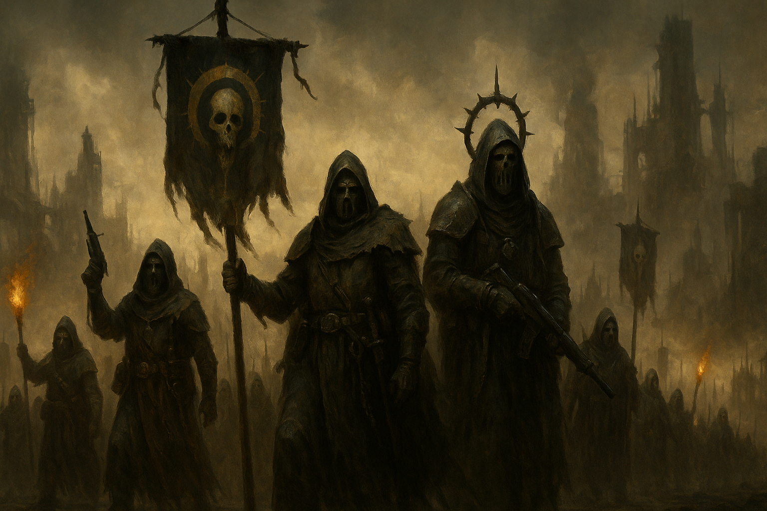 House Cawdor: original Sprue Sentry army artwork